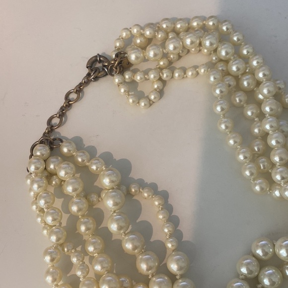 J. Crew multi-strand pearl necklace - Picture 3 of 7